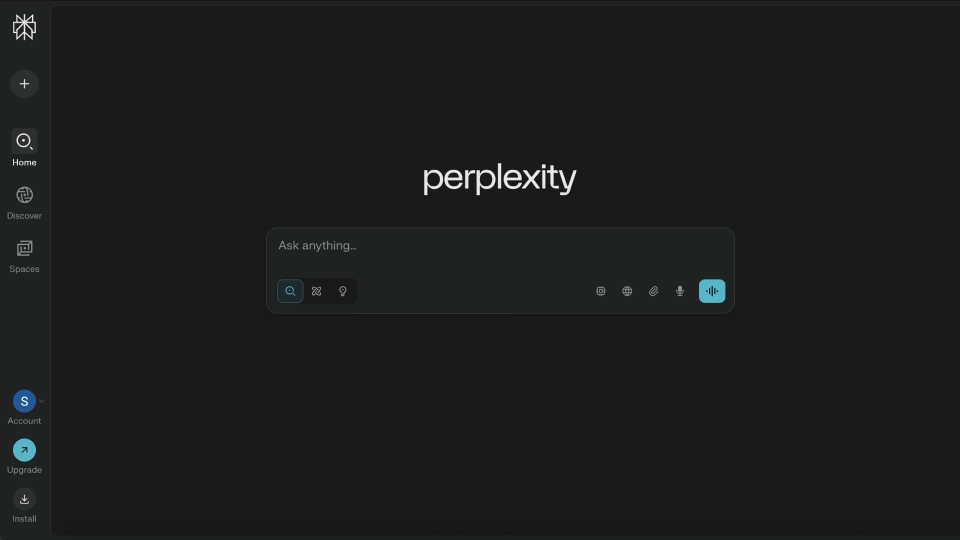 Perplexity screenshot