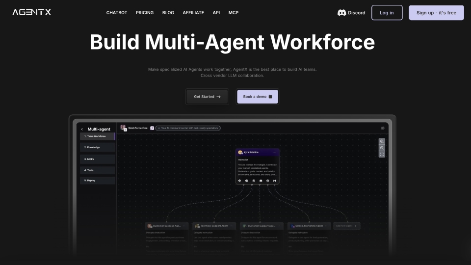 agentx screen