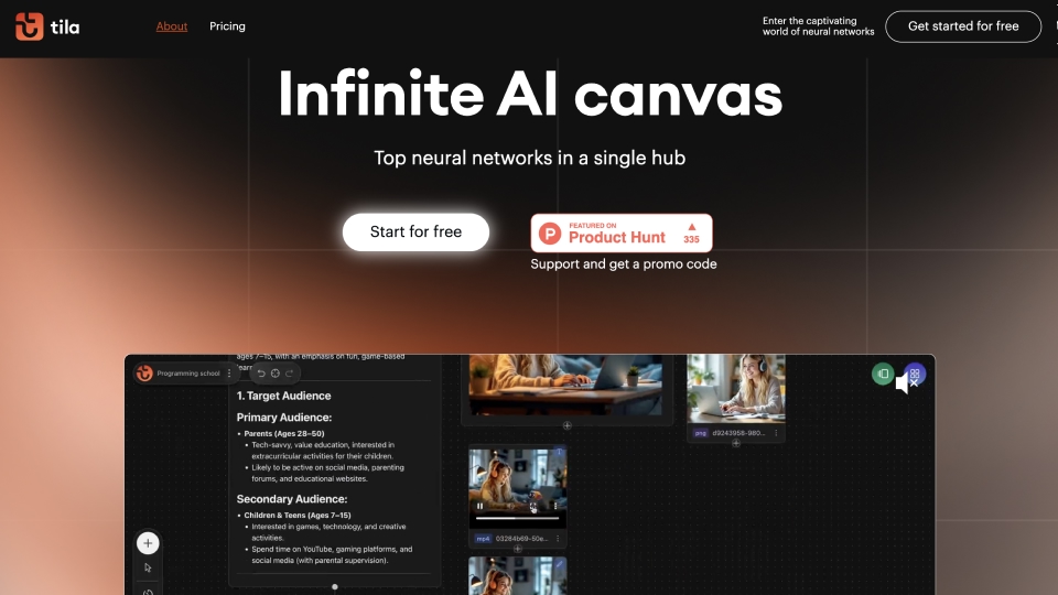 tila AI screen